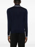 knitted wool polo shirt